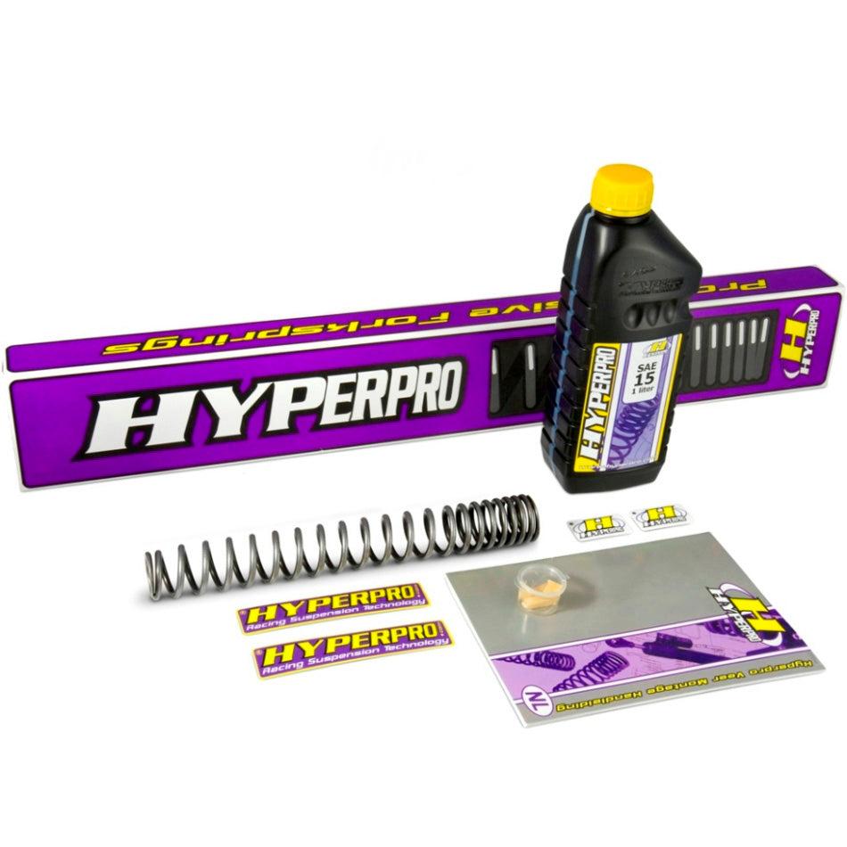 Hyperpro Fork Spring Kit - (Single Spring Kit with 2ltr Oil) – Honda CRF250L 2012–2020