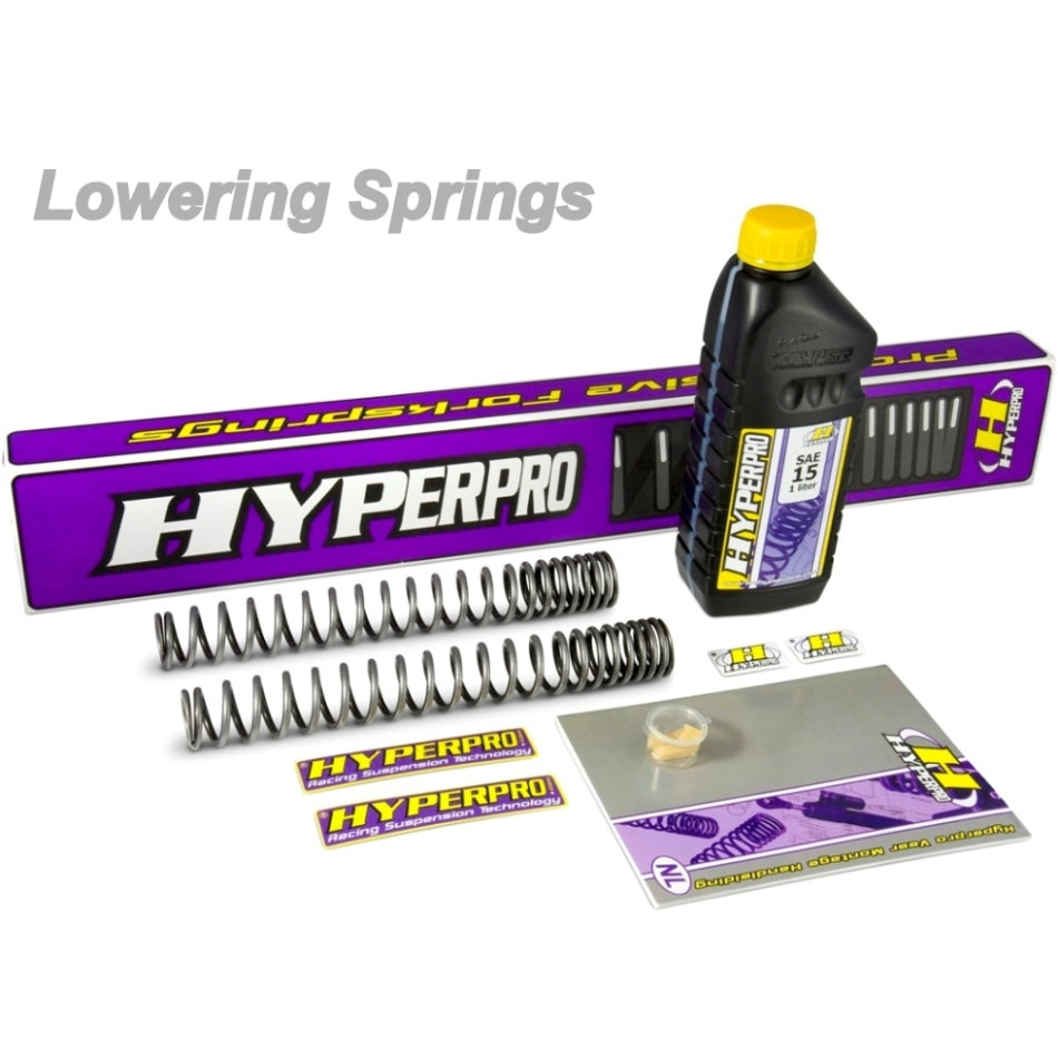 Hyperpro 30mm Lowering Fork Spring Kit – Triumph Tiger 800 XC 2011–2014