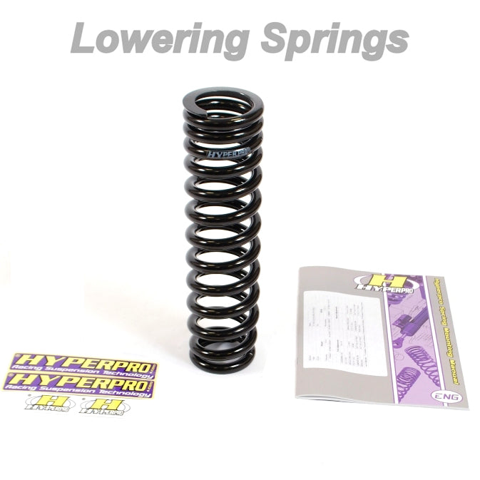 Hyperpro 20mm Lowering Front Shock Spring, Black (available in Purple or Black) - FITS MODELS WITH ESA (Showa Shocks)