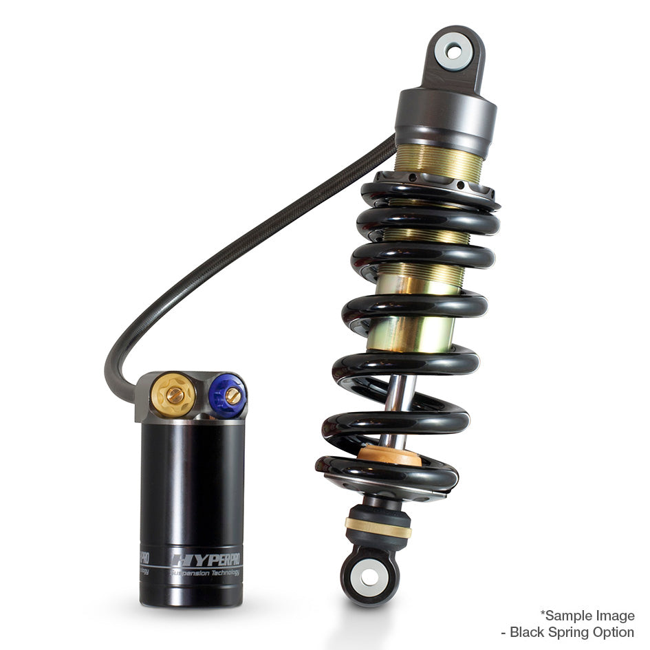 Hyperpro Fully Adjustable Shock (Hose Reservoir) - High & Low Speed Compression - Bespoke Order To Riders Own Specification – Yamaha XSR900 2016–2020