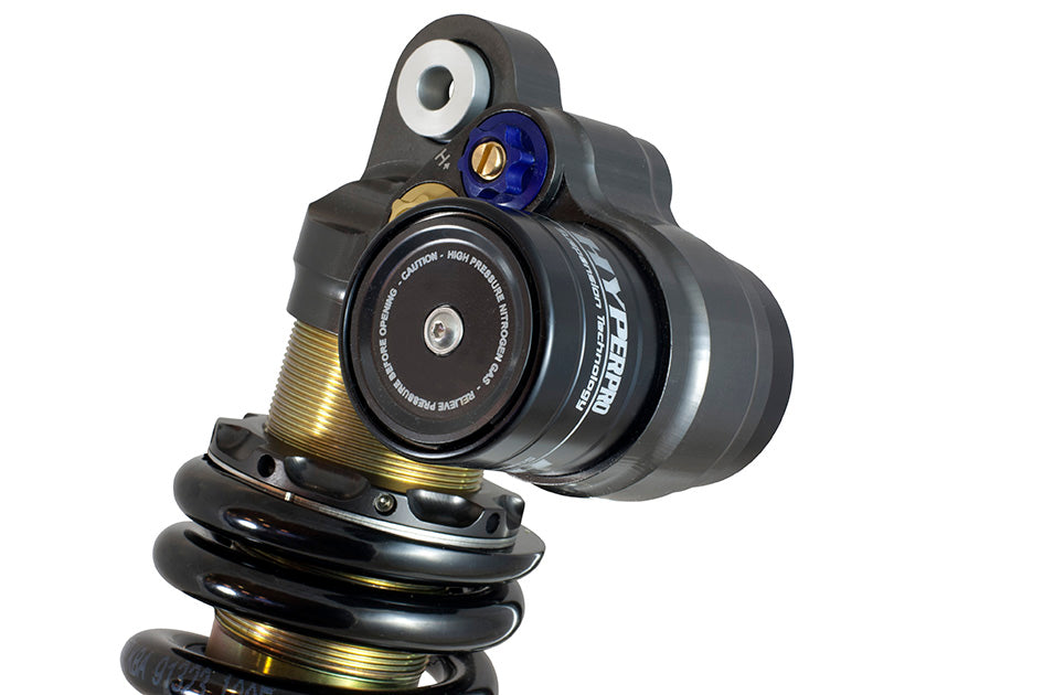 Hyperpro Fully Adjustable Shock (Fixed Reservoir) - High & Low Speed Compression - Bespoke Order To Riders Own Specification – Suzuki GSX-R600 2004–2005 / Suzuki GSX-R750 2004–2005