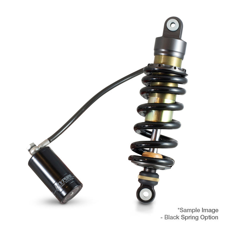 Hyperpro Emulsion Shock - Bespoke Order To Riders Own Specification - Manual Preload Adjuster Hard To Reach - Optional HPA Recommended – Yamaha MT-07 2014–2017