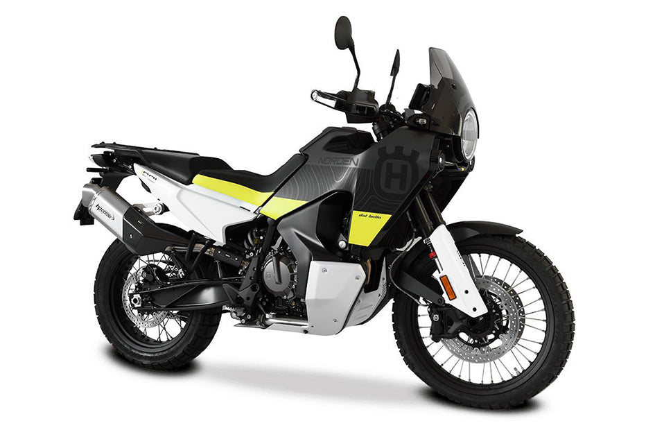 HP Corse 4-Track R Short Titanium Slip-On Kit (Road Legal) – Husqvarna Norden 901 2022–2026