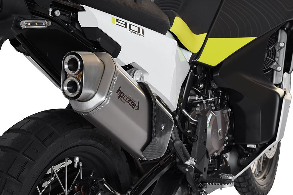 HP Corse 4-Track R Short Titanium Slip-On Kit (Road Legal) – Husqvarna Norden 901 2022–2026