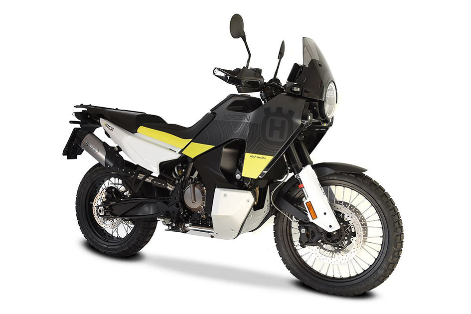 HP Corse SP-1 Carbon Short Titanium Slip-On Kit (Road Legal) – Husqvarna Norden 901 2022–2026