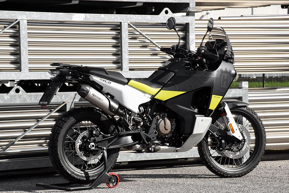 HP Corse SP-1 Carbon Short Titanium Slip-On Kit (Road Legal) – Husqvarna Norden 901 2022–2026