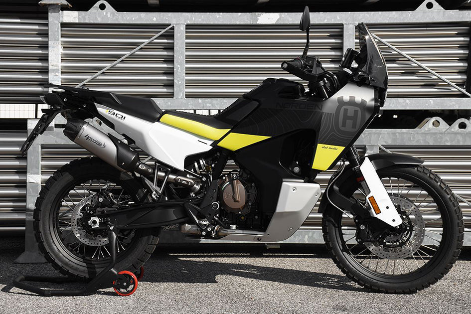 HP Corse SP-1 Carbon Short Titanium Slip-On Kit (Road Legal) – Husqvarna Norden 901 2022–2026