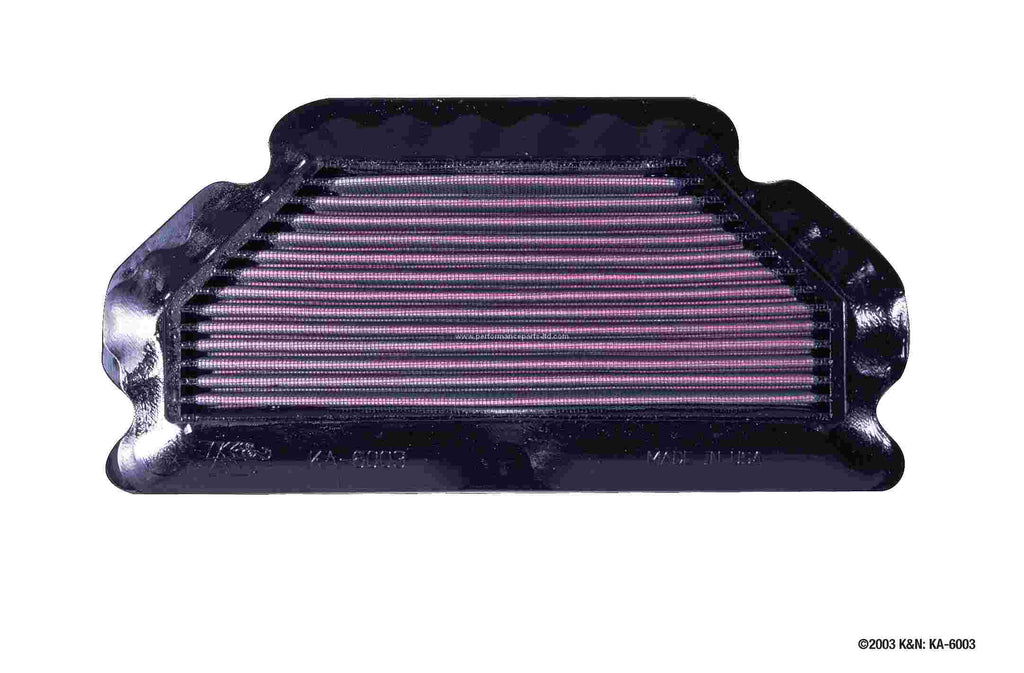 K&N Performance Air Filter – Kawasaki ZX-6R 2003–2004 / Kawasaki ZX-6RR 2003–2004
