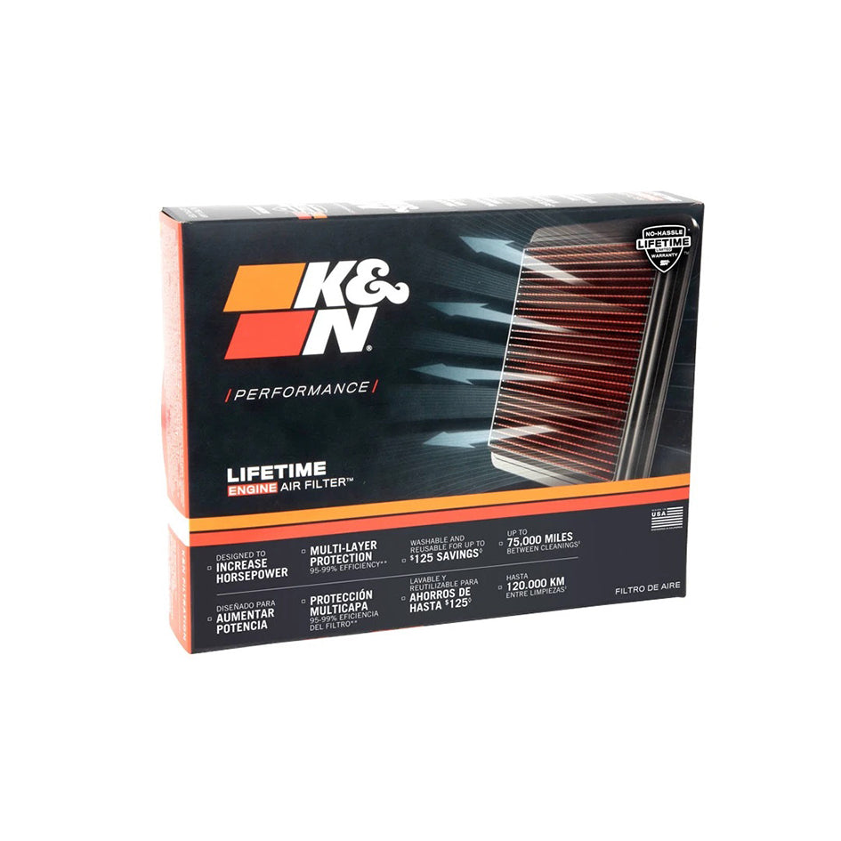 K&N Performance Air Filter – Kawasaki Ninja 650 2017–2026 / Kawasaki Z650 2017–2026