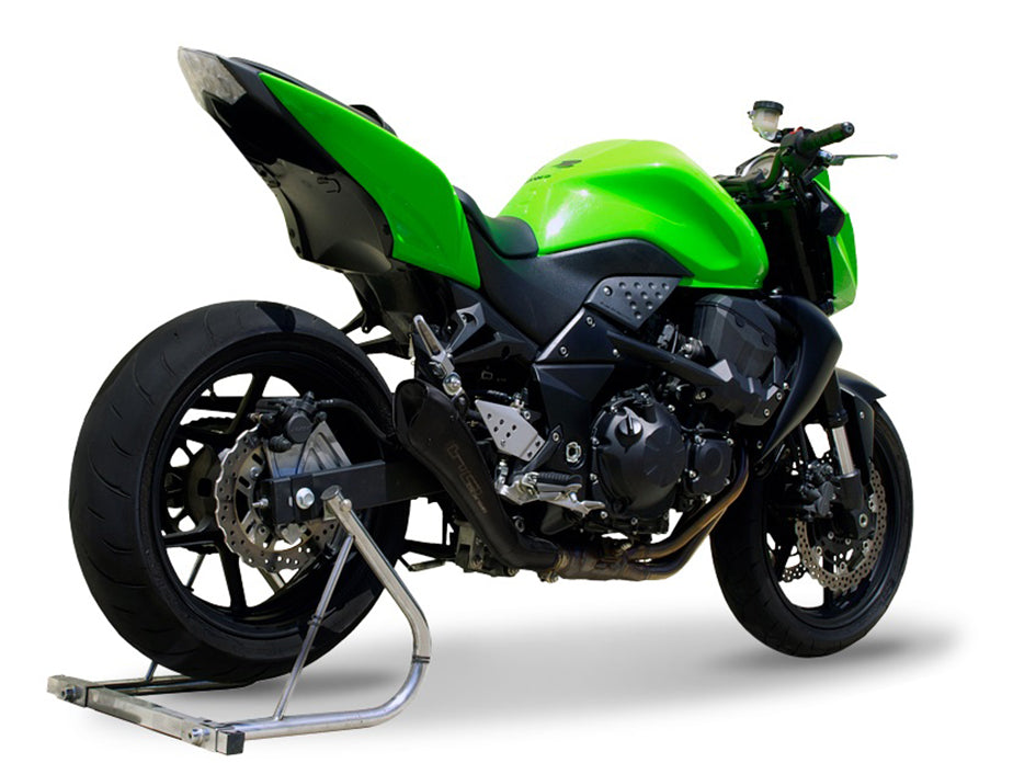 HP Corse Hydroform Black Coated Stainless Steel Slip-On Kit (Road Legal) – Kawasaki Z750 2007–2012