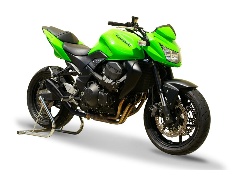 HP Corse Hydroform Black Coated Stainless Steel Slip-On Kit (Road Legal) – Kawasaki Z750 2007–2012