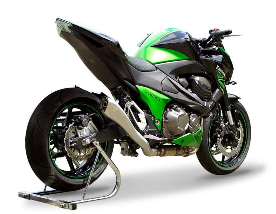 HP Corse Hydroform Satin Stainless Steel Slip-On Kit (Road Legal) – Kawasaki Z800 2013–2016