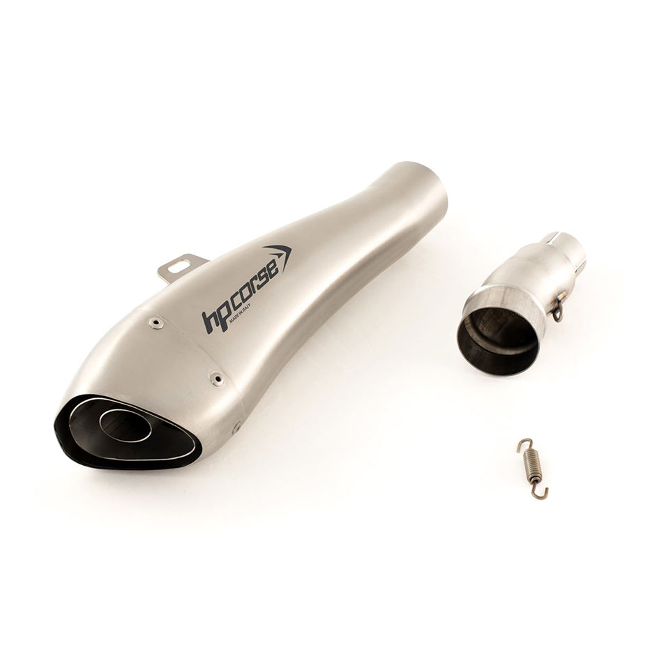 HP Corse Hydroform Satin Stainless Steel Slip-On Kit (Road Legal) – Kawasaki ZX-6R 2009–2012