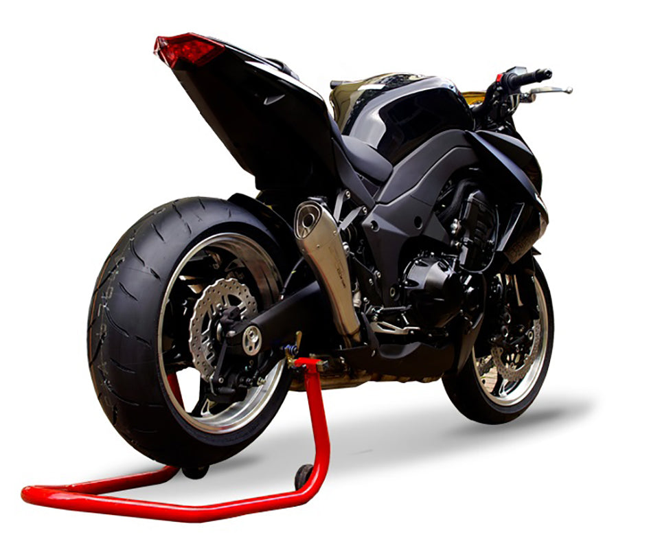 HP Corse Hydroform Satin Stainless Steel Slip-On Kit (Road Legal) – Kawasaki Z1000 2010–2017