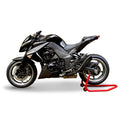HP Corse Hydroform Black Coated Stainless Steel Slip-On Kit (Road Legal) – Kawasaki Z1000 2010–2017