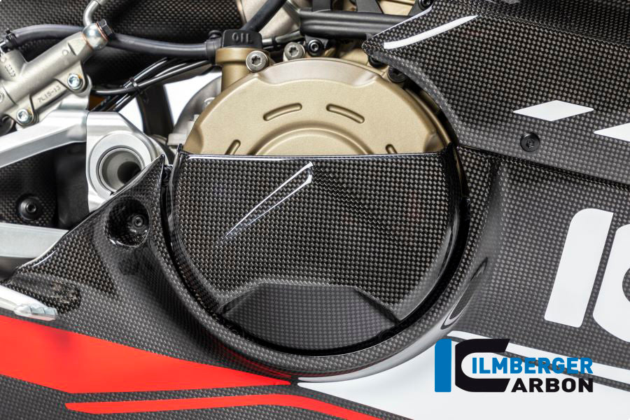 Ilmberger Carbon Clutch Cover - Gloss Finish - (V4 / S & R Models)