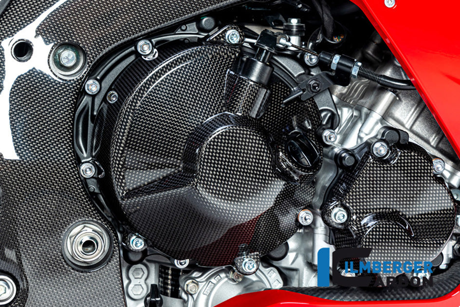 Ilmberger Carbon Clutch Cover (Gloss) – Honda CBR1000RR Fireblade 2020–2026