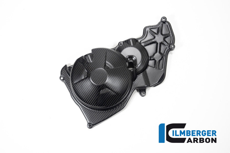 Ilmberger Carbon Clutch Cover (Matt) – Aprilia RSV4 1100 / Factory 2021–2026 / Aprilia Tuono V4 / Factory 2021–2026