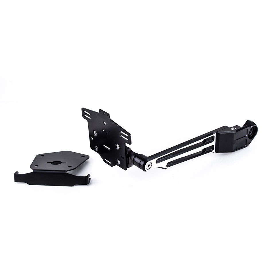 Gilles Licence Plate Relocation Kit - Side Arm Style