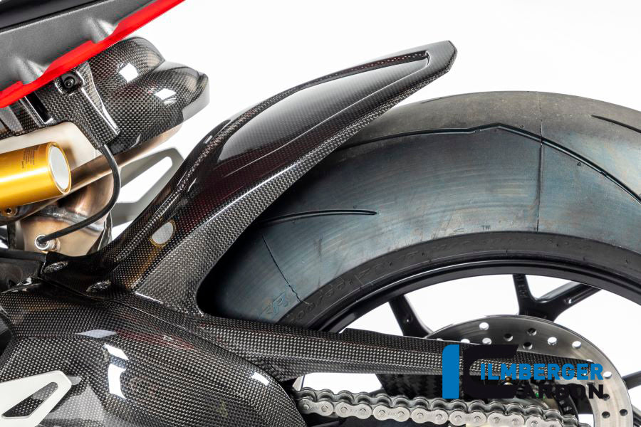 Ilmberger Carbon Rear Fender - Gloss Finish - (V4 / S & R Models)