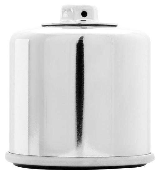 K&N Performance Oil Filter, Chrome – Aprilia RS457 2024–2026 / Aprilia RS660 / Factory 2020–2026 / …