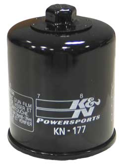 K&N Performance Oil Filter – Buell XB12R Firebolt (1200cc) 2004–2007 / Buell XB9R (900cc) 2002–2007
