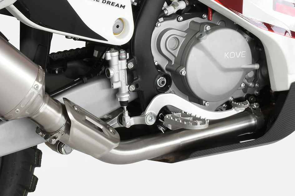 HP Corse De-Cat Pipe Stainless Steel (Race) – Kove Rally 450 2024