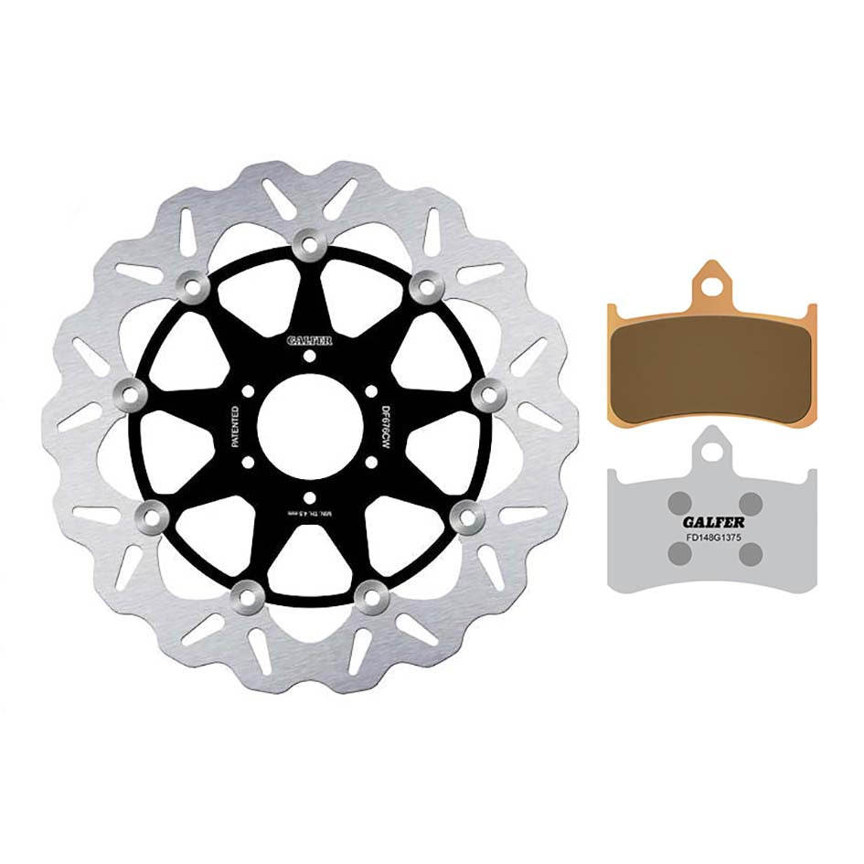 Galfer Front Speed Kit (pads & discs) – Honda CBR900RR Fireblade 1992