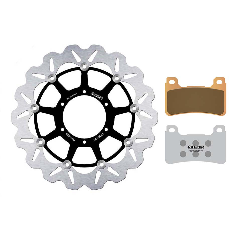 Galfer Front Speed Kit (pads & discs) – Honda CBR1000RR Fireblade 2006–2007