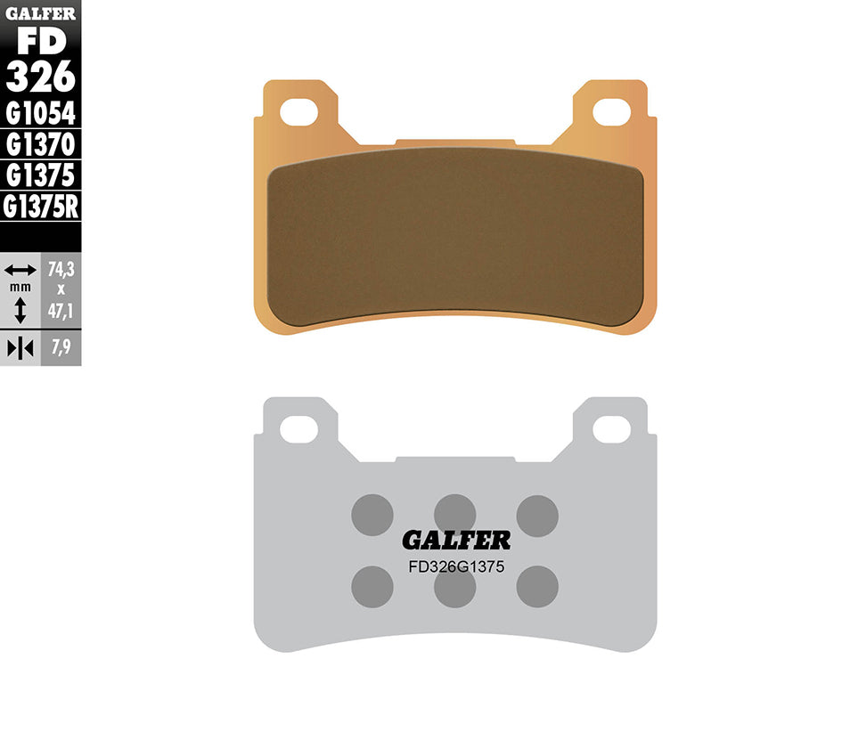 Galfer Front Speed Kit (pads & discs) – Honda CBR1000RR Fireblade 2006–2007