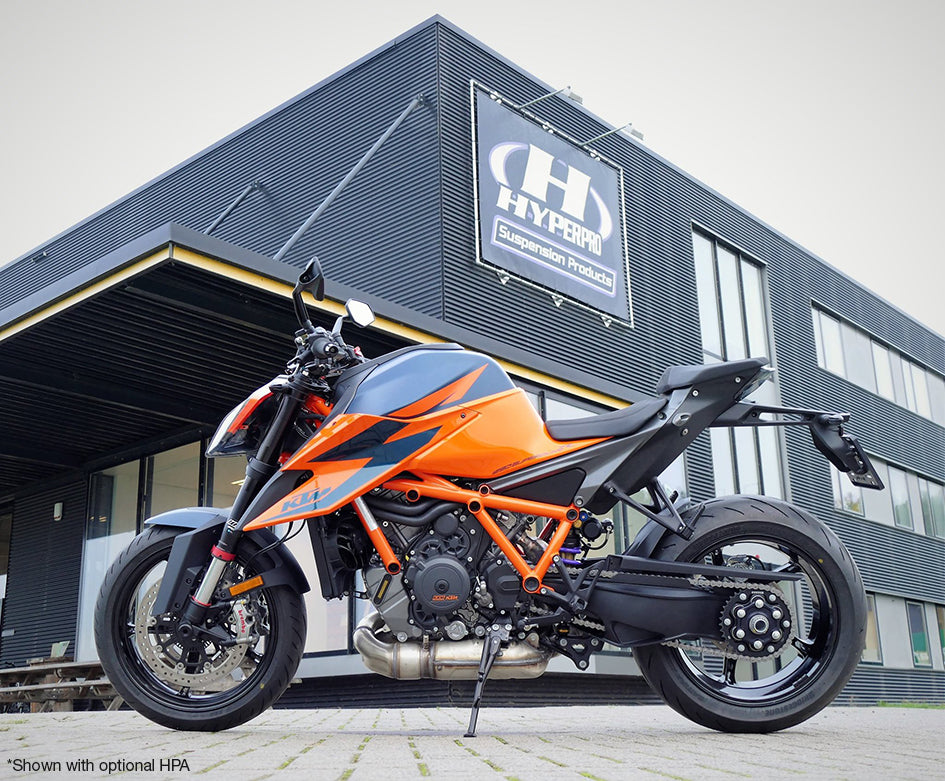 Hyperpro Fully Adjustable Shock (Fixed Reservoir) - High & Low Speed Compression - Bespoke Order To Riders Own Specification – KTM 1290 Super Duke / R 2020–2023