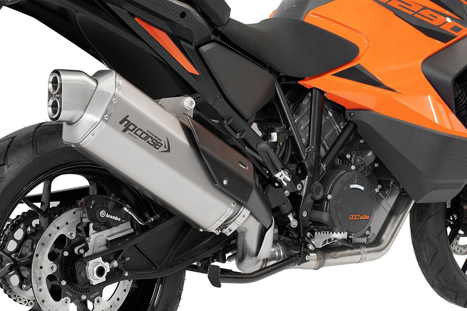 HP Corse 4-Track RR Titanium Slip-On Kit (Road Legal) – KTM 1290 Super Adventure 2021–2024