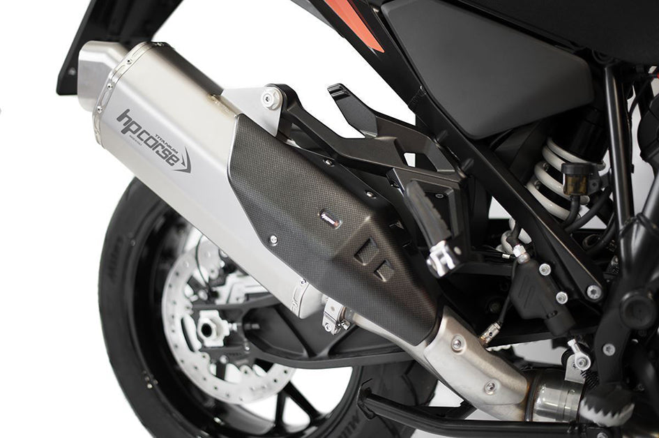 HP Corse 4-Track RR Titanium Slip-On Kit (Road Legal) – KTM 1290 Super Adventure 2021–2024