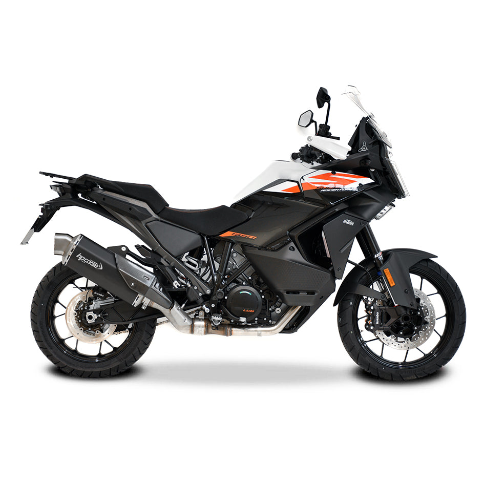 HP Corse 4-Track RR Black Coated Titanium Slip-On Kit (Road Legal) – KTM 1390 Super Adventure R / S / Evo 2025–2026