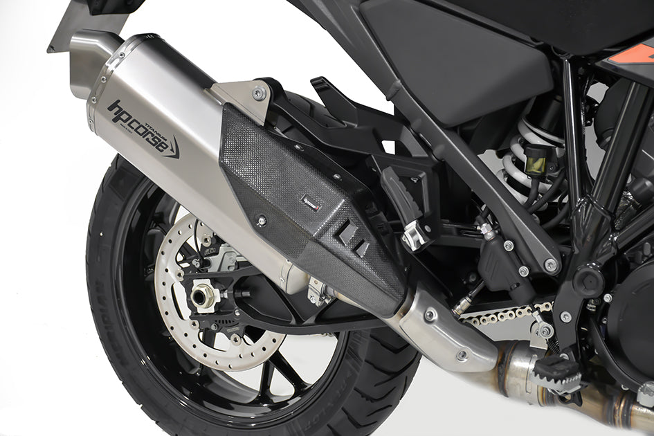 HP Corse 4-Track RR Titanium Slip-On Kit (Road Legal) – KTM 1390 Super Adventure R / S / Evo 2025–2026