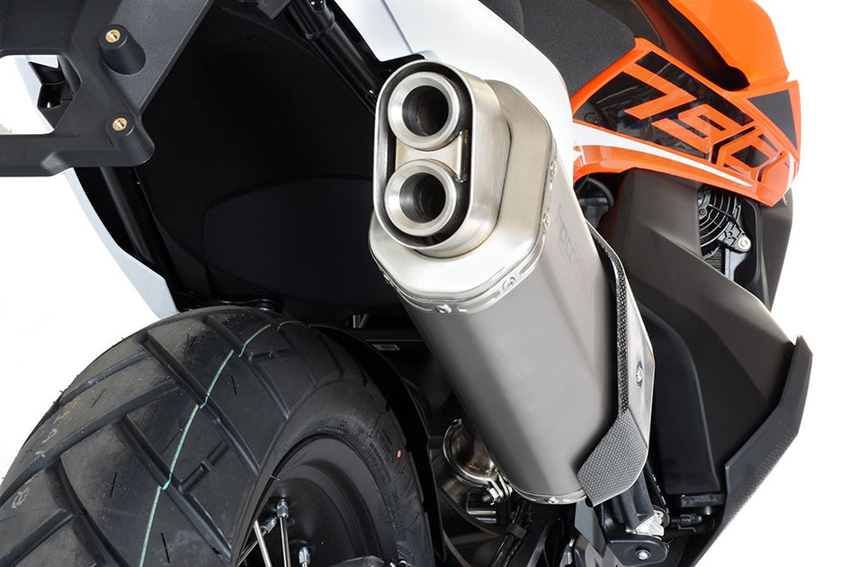 HP Corse 4-Track R Short Titanium Slip-On Kit (Road Legal) (KT4TRS79ADVT-AB)