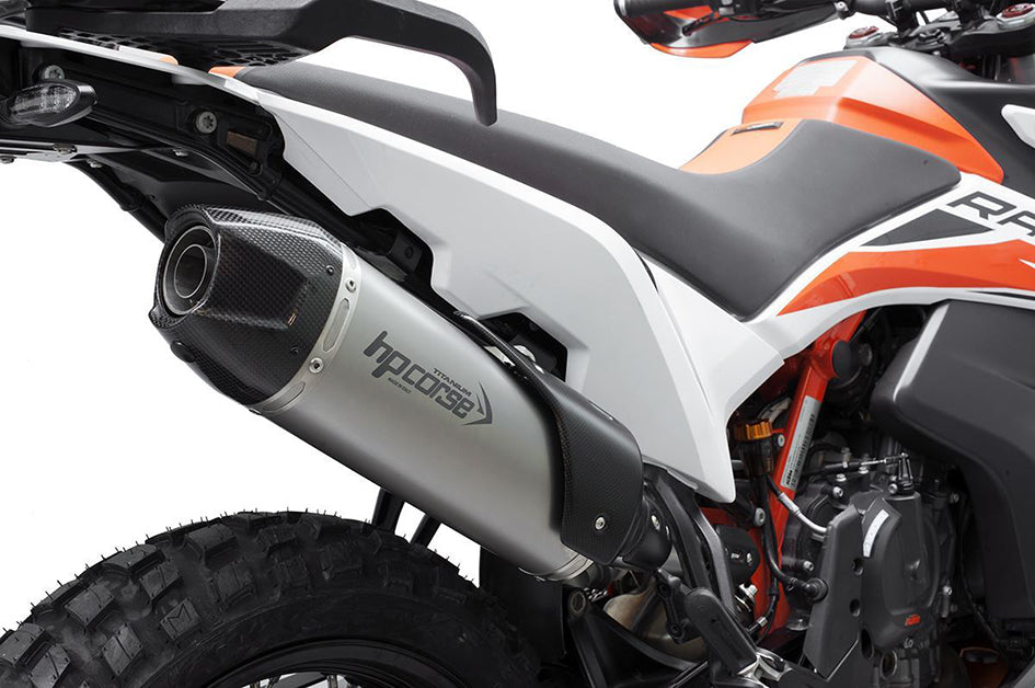 HP Corse SP-1 Carbon Short Titanium Slip-On Kit (Road Legal) (KT79ADVSP1C300T-AB)