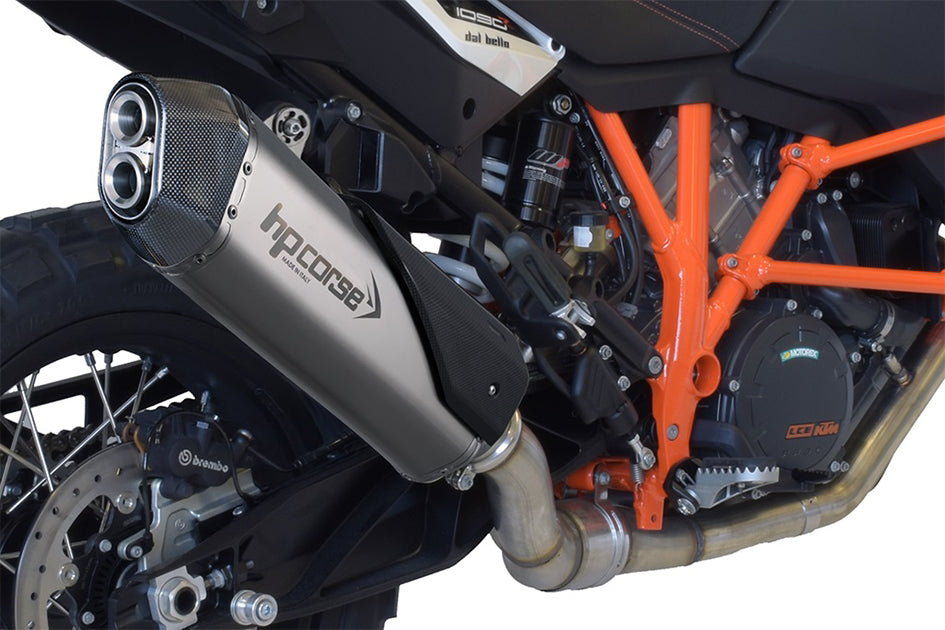 HP Corse SPS Carbon Short Titanium Slip-On Kit (Road Legal) (KTSPS1022T-AB)
