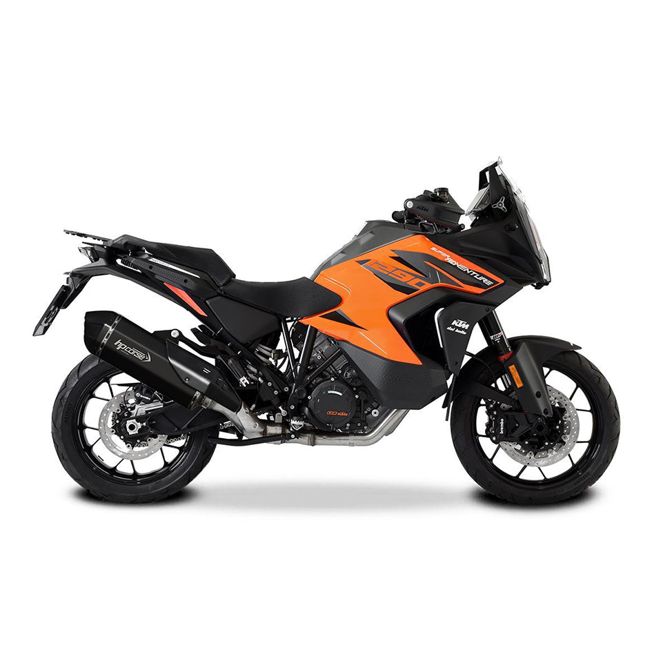 HP Corse SPS Carbon RR Black Coated Titanium Slip-On Kit (Road Legal) – KTM 1290 Super Adventure 2021–2024