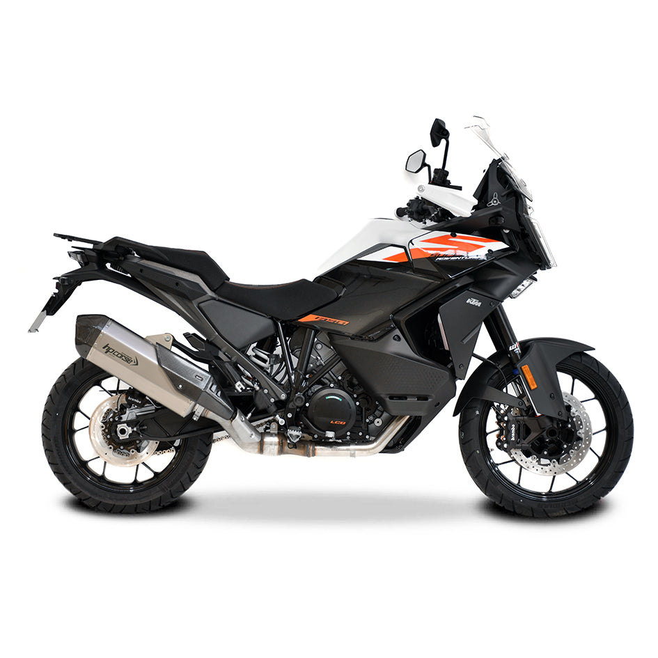 HP Corse SPS Carbon RR Titanium Slip-On Kit (Road Legal) – KTM 1390 Super Adventure R / S / Evo 2025–2026
