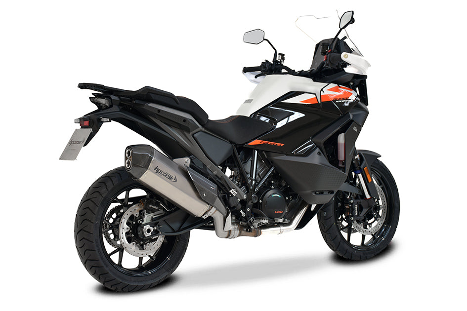 HP Corse SPS Carbon RR Titanium Slip-On Kit (Road Legal) – KTM 1390 Super Adventure R / S / Evo 2025–2026