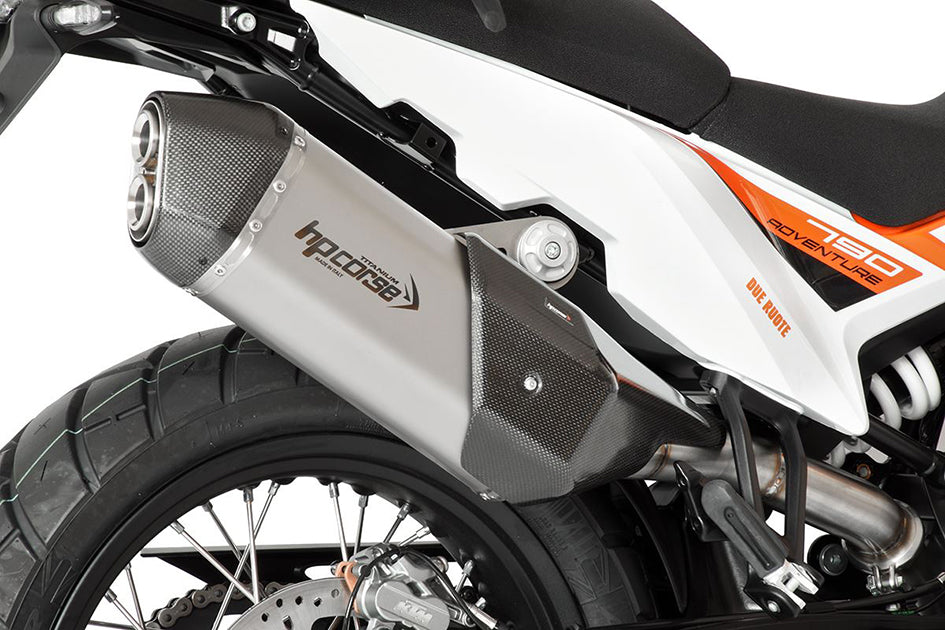 HP Corse SPS Carbon Short Titanium Slip-On Kit (Road Legal) (KTSPSS79ADVT-AB)