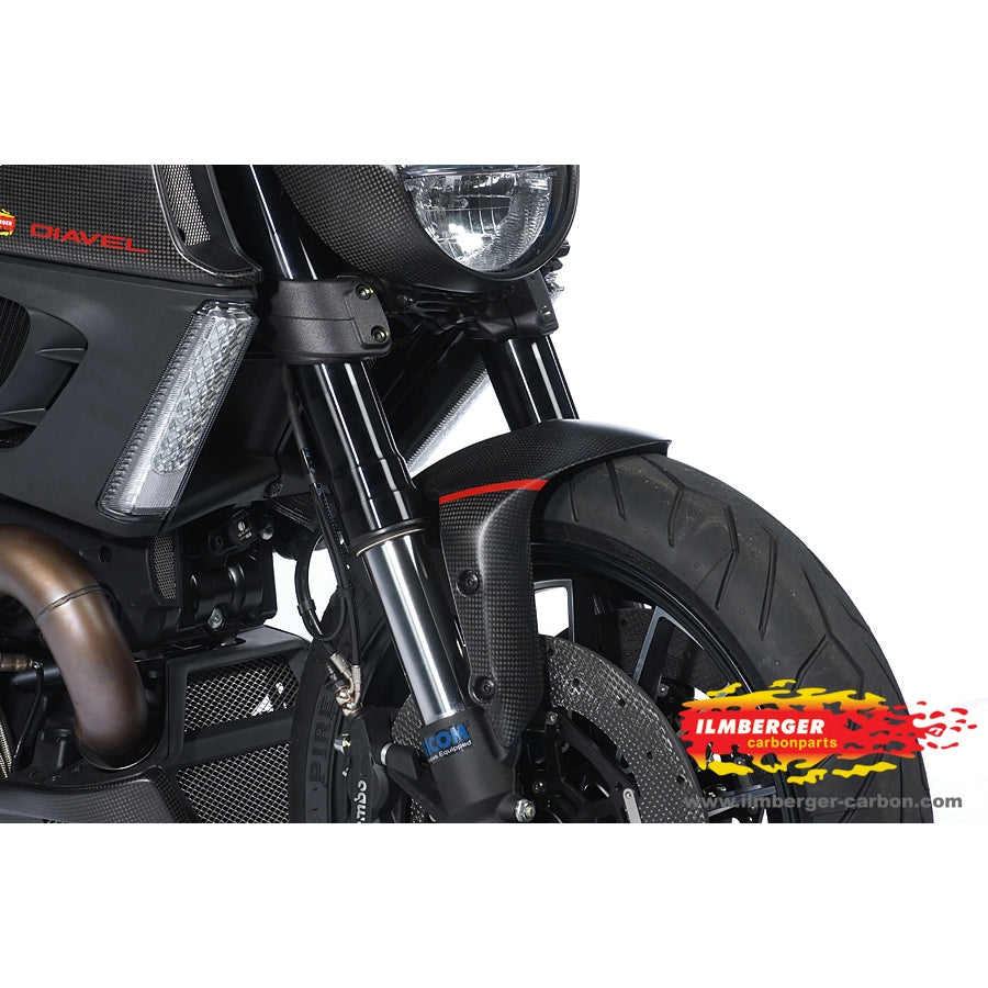 Ilmberger Carbon Front Mudguard - (Matt Finish)