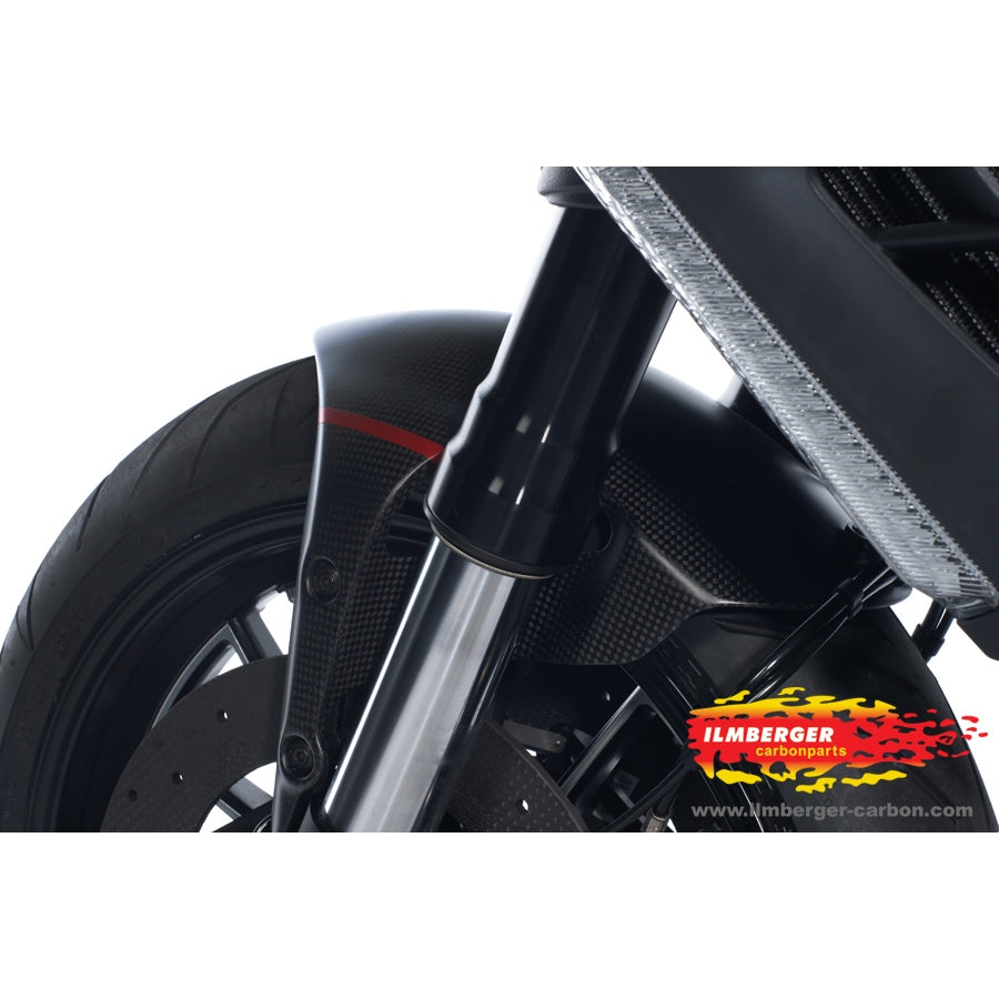 Ilmberger Carbon Front Mudguard - (Matt Finish)