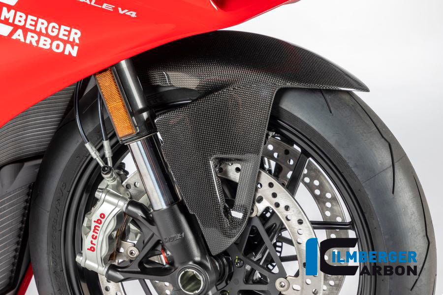 Ilmberger Carbon Front Mudguard (Gloss Finish) (KVO-001-DPV4G-K)
