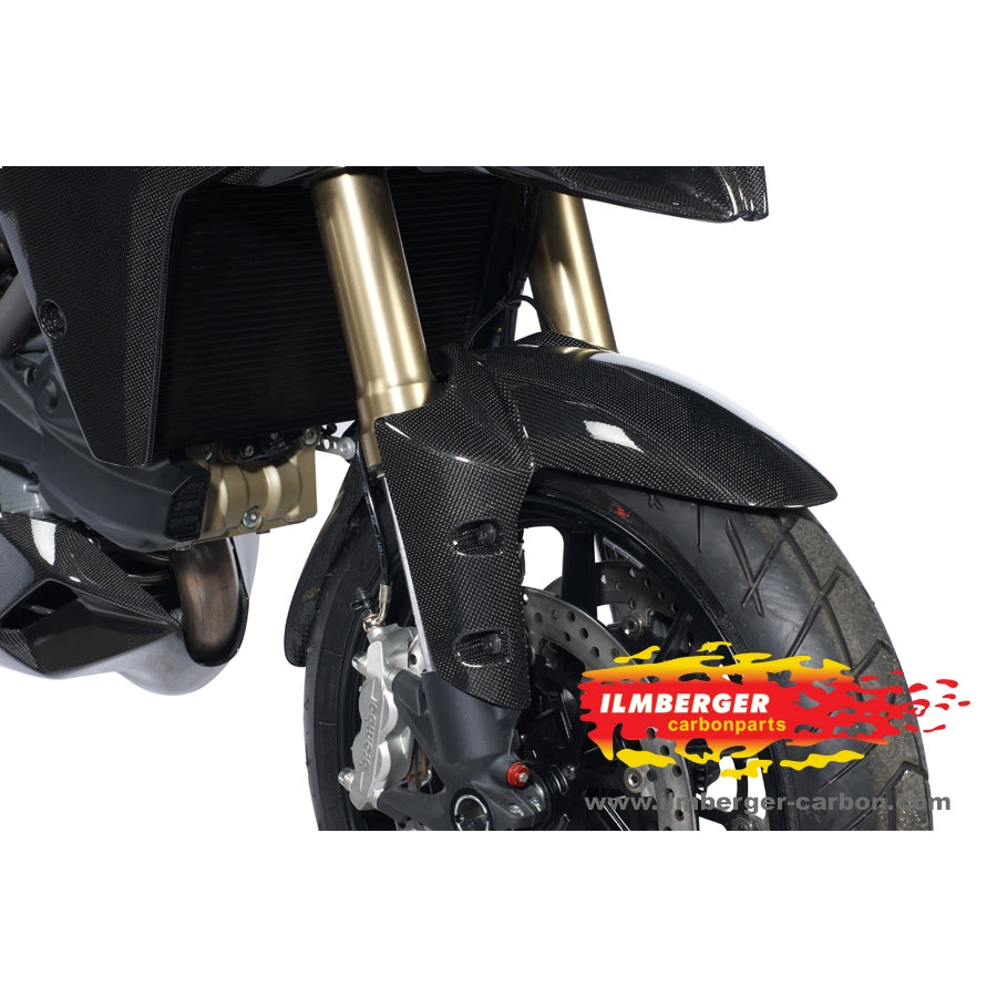 Ilmberger Carbon Front Mudguard (Gloss Finish) – Ducati Multistrada 1200 / S 2010–2012