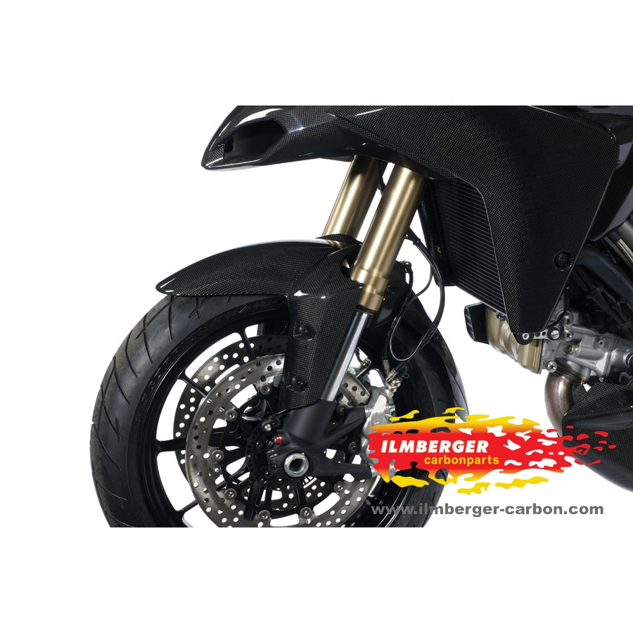 Ilmberger Carbon Front Mudguard (Gloss Finish) – Ducati Multistrada 1200 / S 2010–2012
