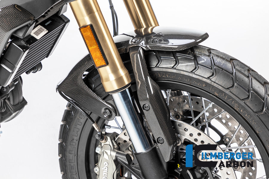Ilmberger Carbon Front Mudguard - Gloss