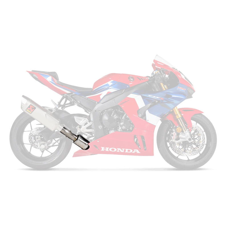 Akrapovic Optional Track Day Link Pipe - For Use With Akrapovic Full Systems – Honda CBR1000RR Fireblade 2020–2023