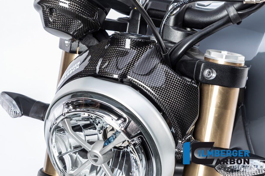 Ilmberger Carbon Headlight Cover - Gloss